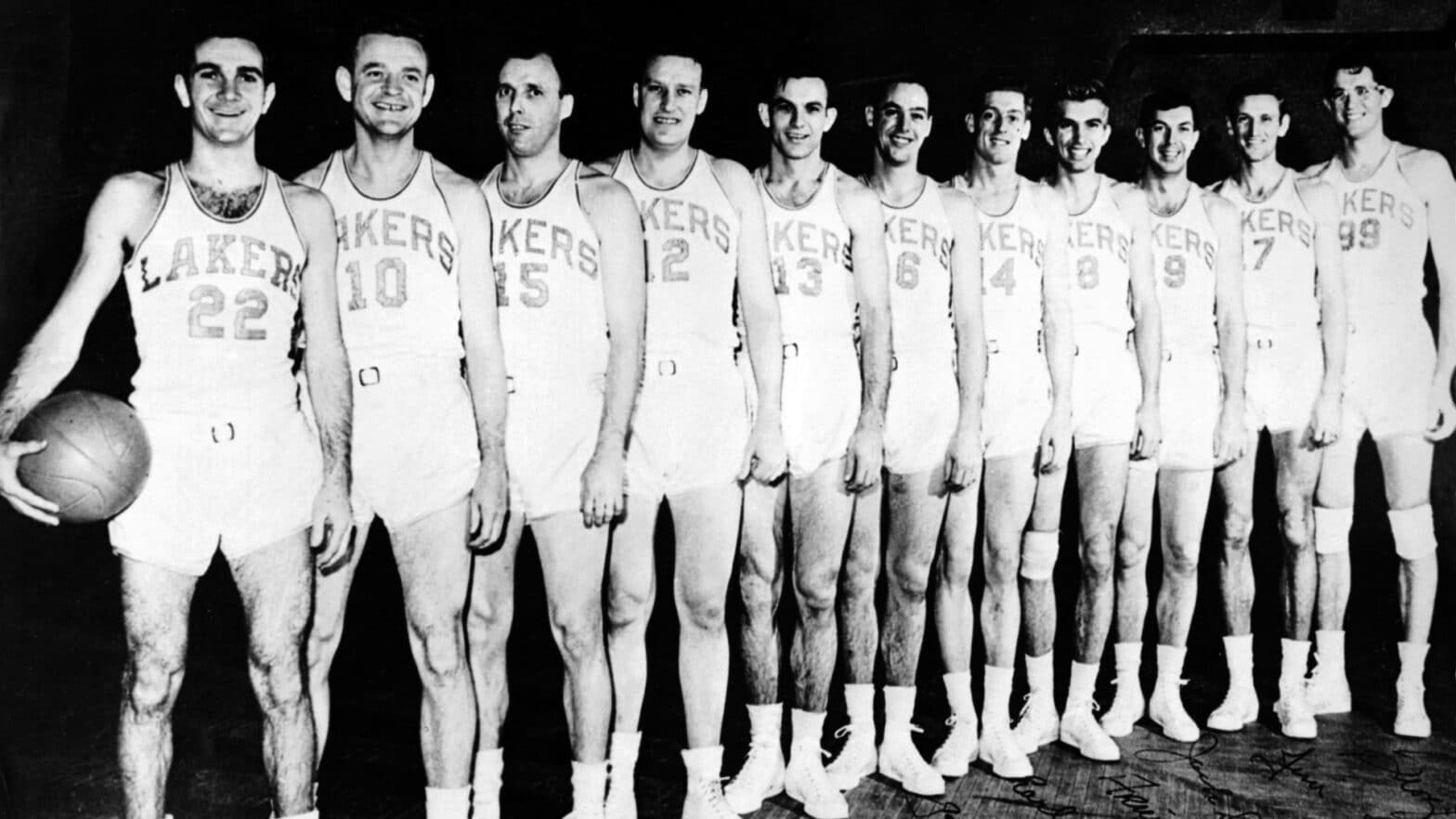 Official Los Angeles Lakers Basketball Since 1948 NBA 75th