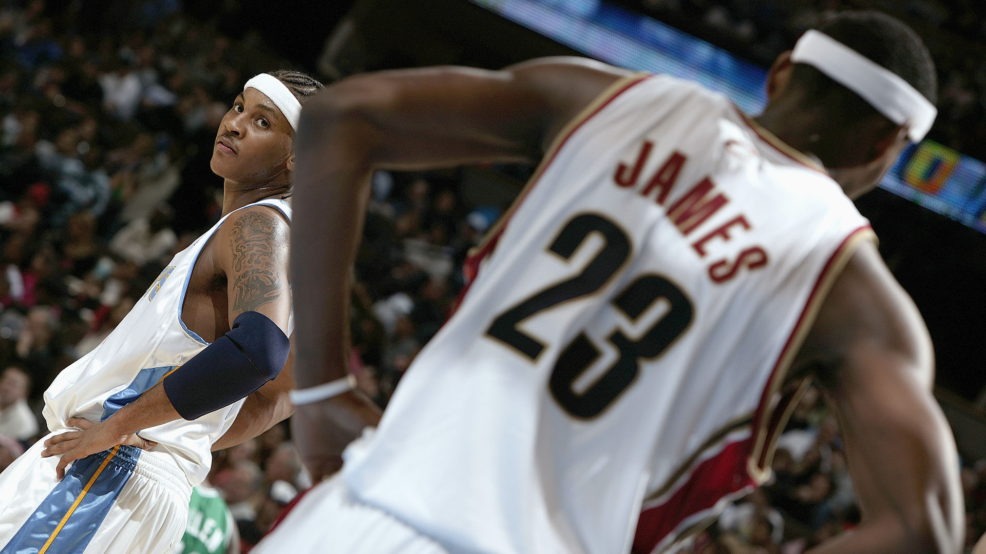 carmelo anthony and lebron james