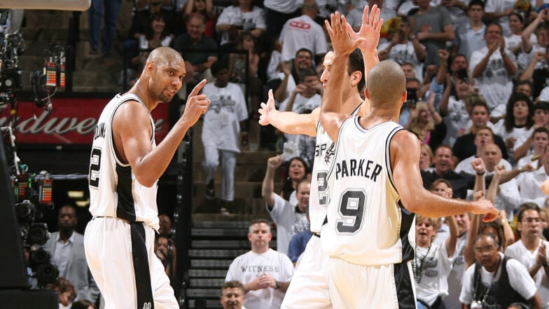 Parker, Duncan and Ginobili, the Spurs Big 3