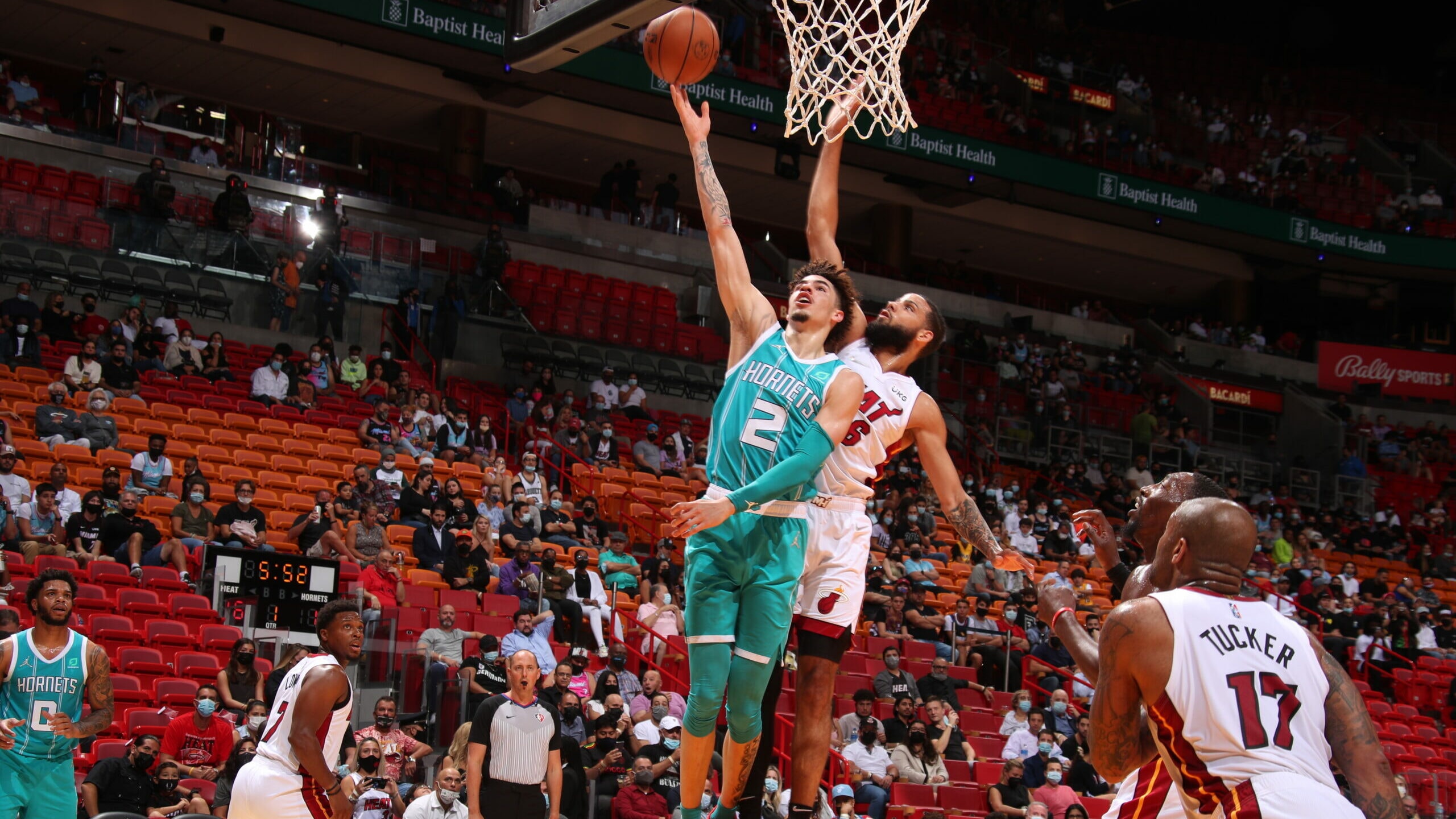 Charlotte Hornets Vs Miami Heat Oct 11 2021 Game Scores Stats Highlights Nba Com