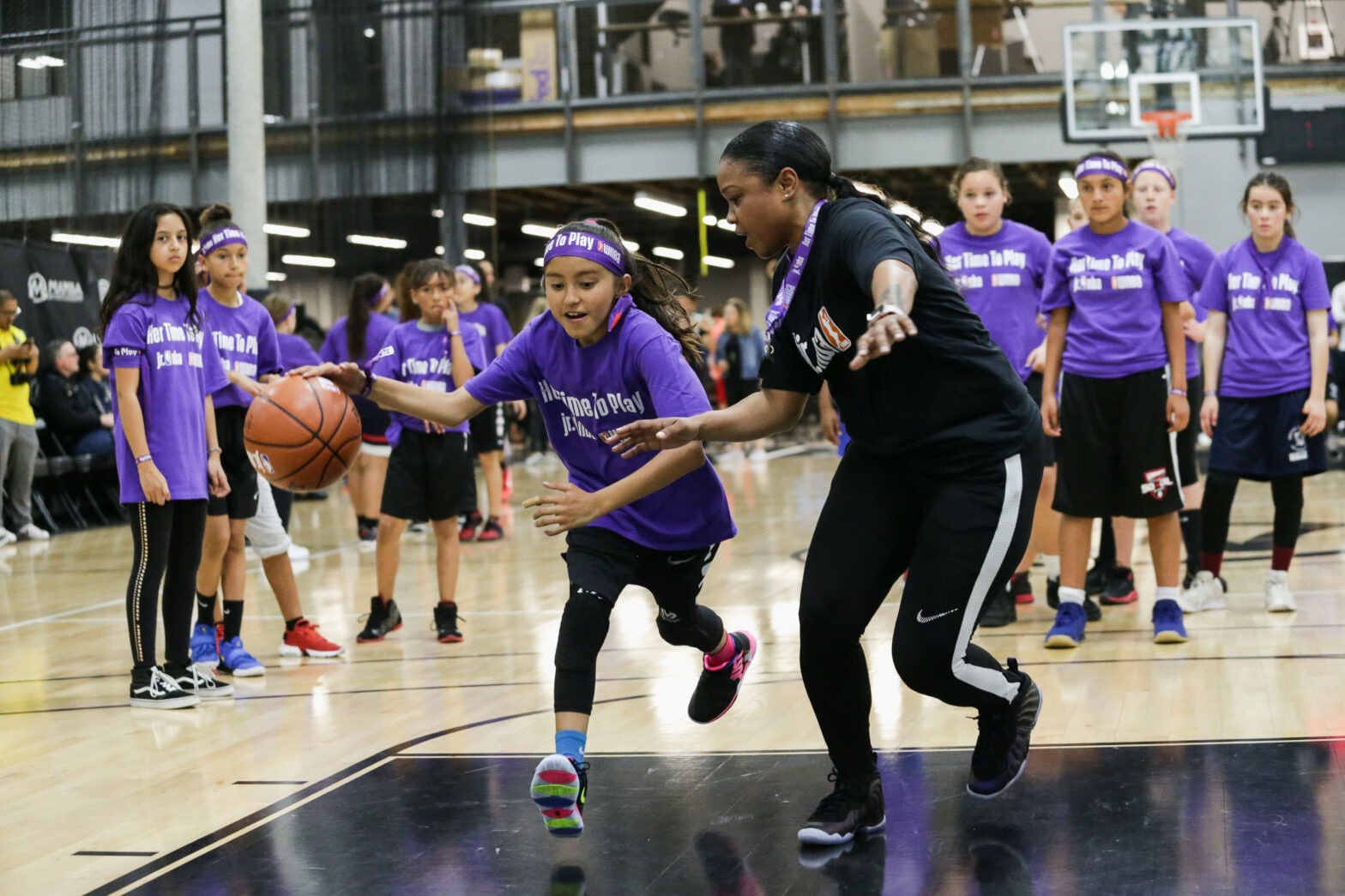 Le programme jeunesse Junior NBA initie les enfants au basketball