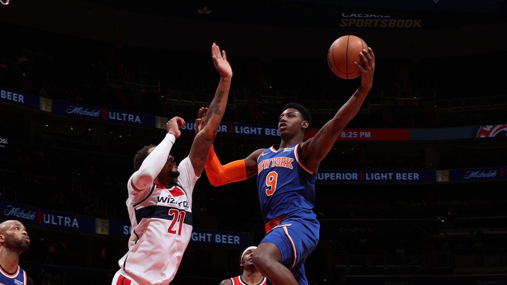 New York Knicks vs Washington Wizards Oct 9, 2021 Game Charts