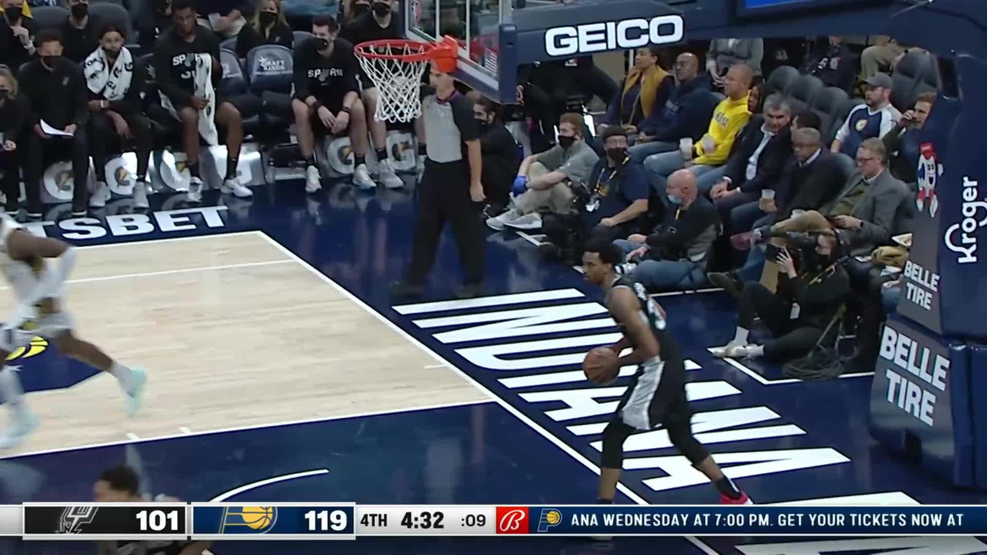 San Antonio Spurs vs Indiana Pacers Nov 1, 2021 Game Summary | NBA.com