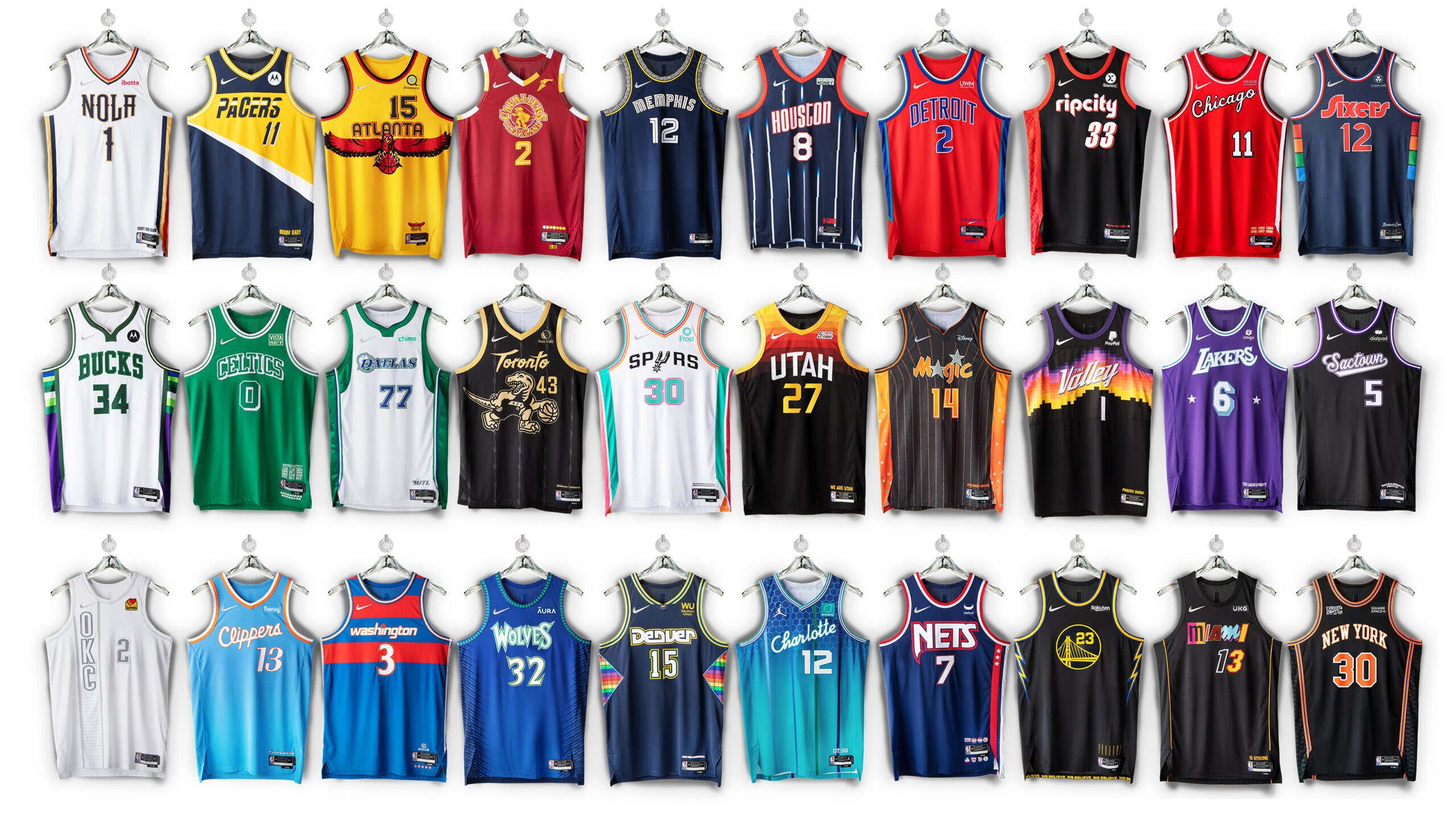 Nike NBA City Edition uniforms unveiled in honor of the 75th anniversary  season