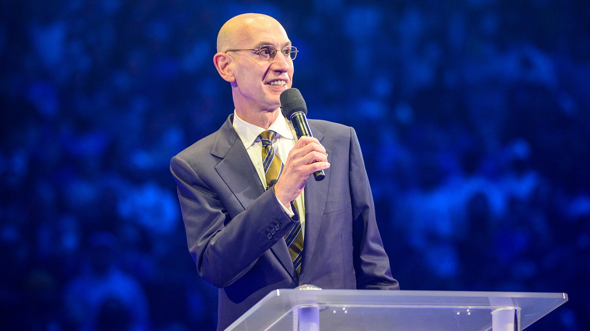 Adam Silver praises Dirk Nowitzki for changing perception of international players