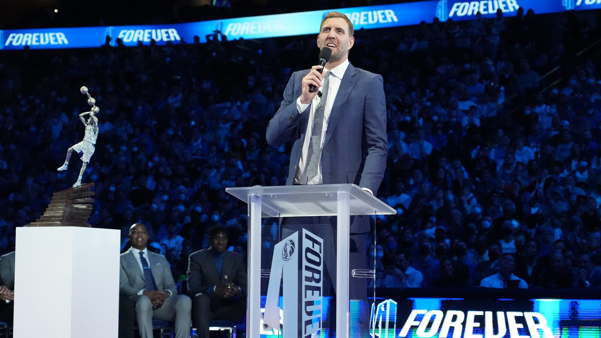 Dirk Nowitzki reflects on 1st trip to Dallas after '98 Draft