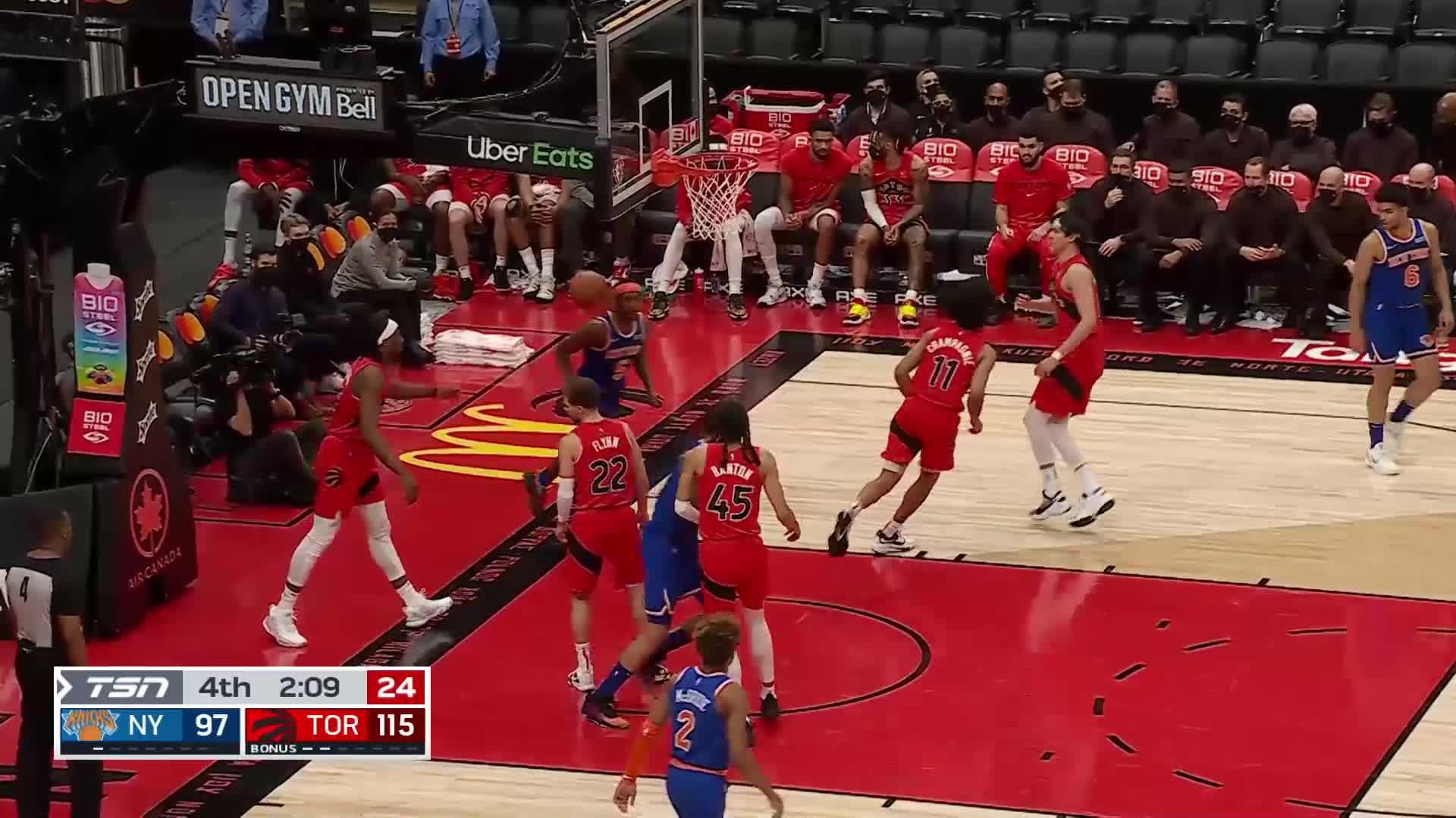 New York Knicks vs Toronto Raptors Jan 2, 2022 Game Summary | NBA.com
