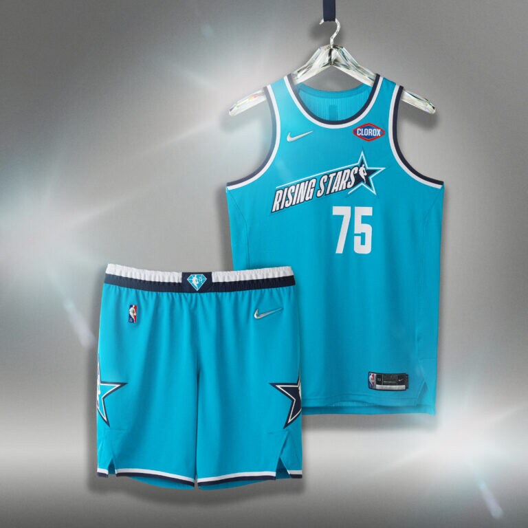 2022 NBA AllStar jerseys Nike celebrates NBA's 75th season, city of