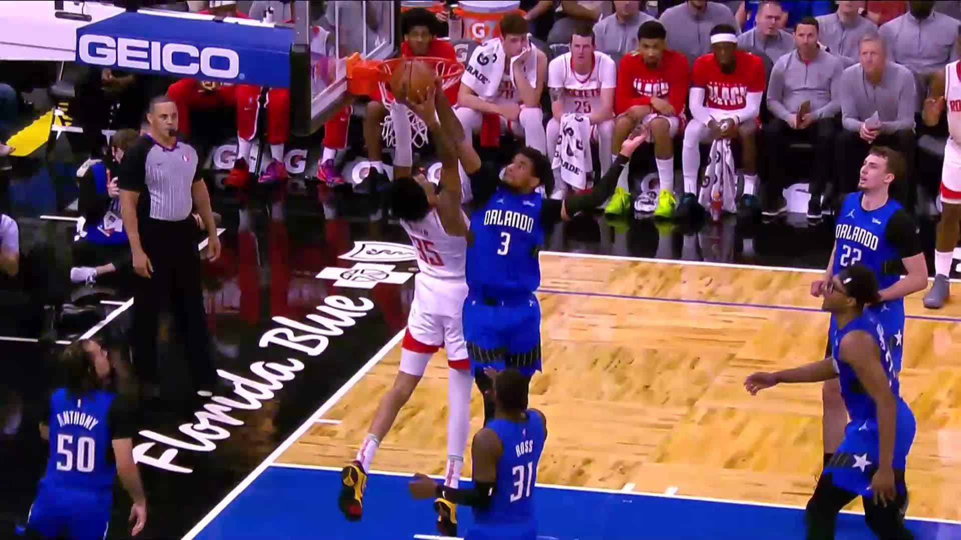 Chuma Okeke sends the shot away | NBA.com