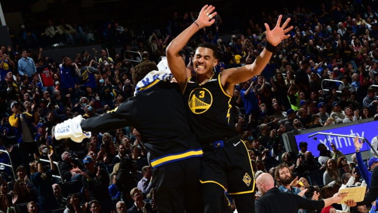 Jordan Poole's 30-point playoff debut powers Warriors to Game 1 win ...