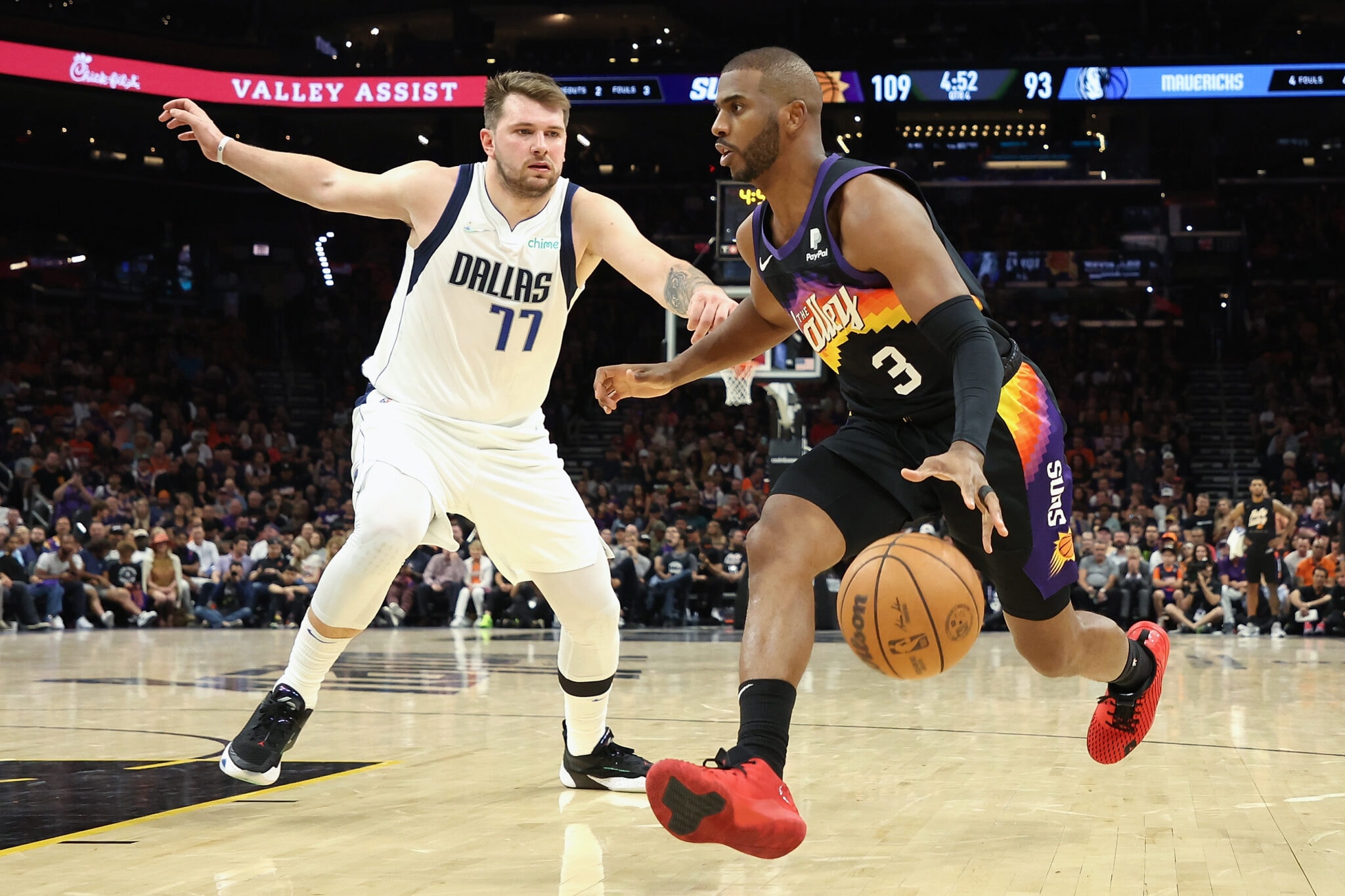 Suns targeting Luka Doncic on defense? Matchup data in conference ...
