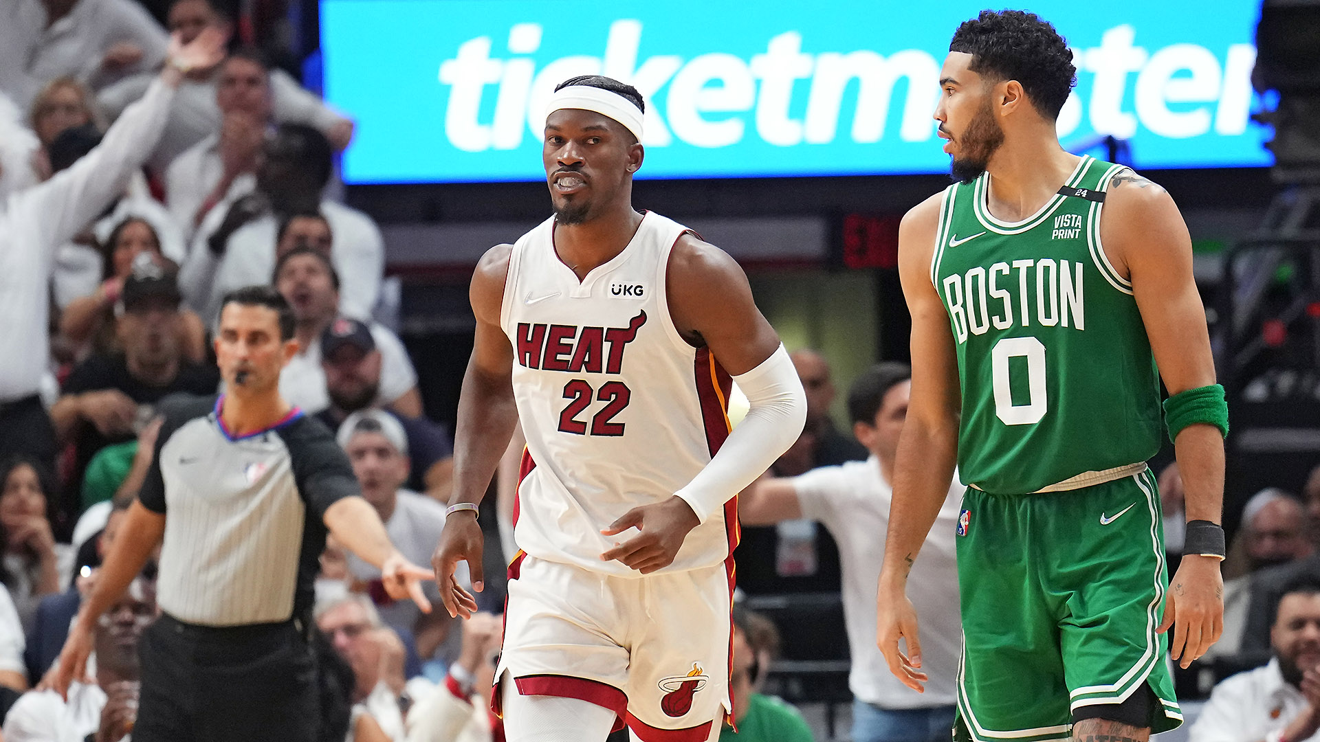 Miami Heat one win away from NBA Finals after blowing out Boston Celtics in  Game 3