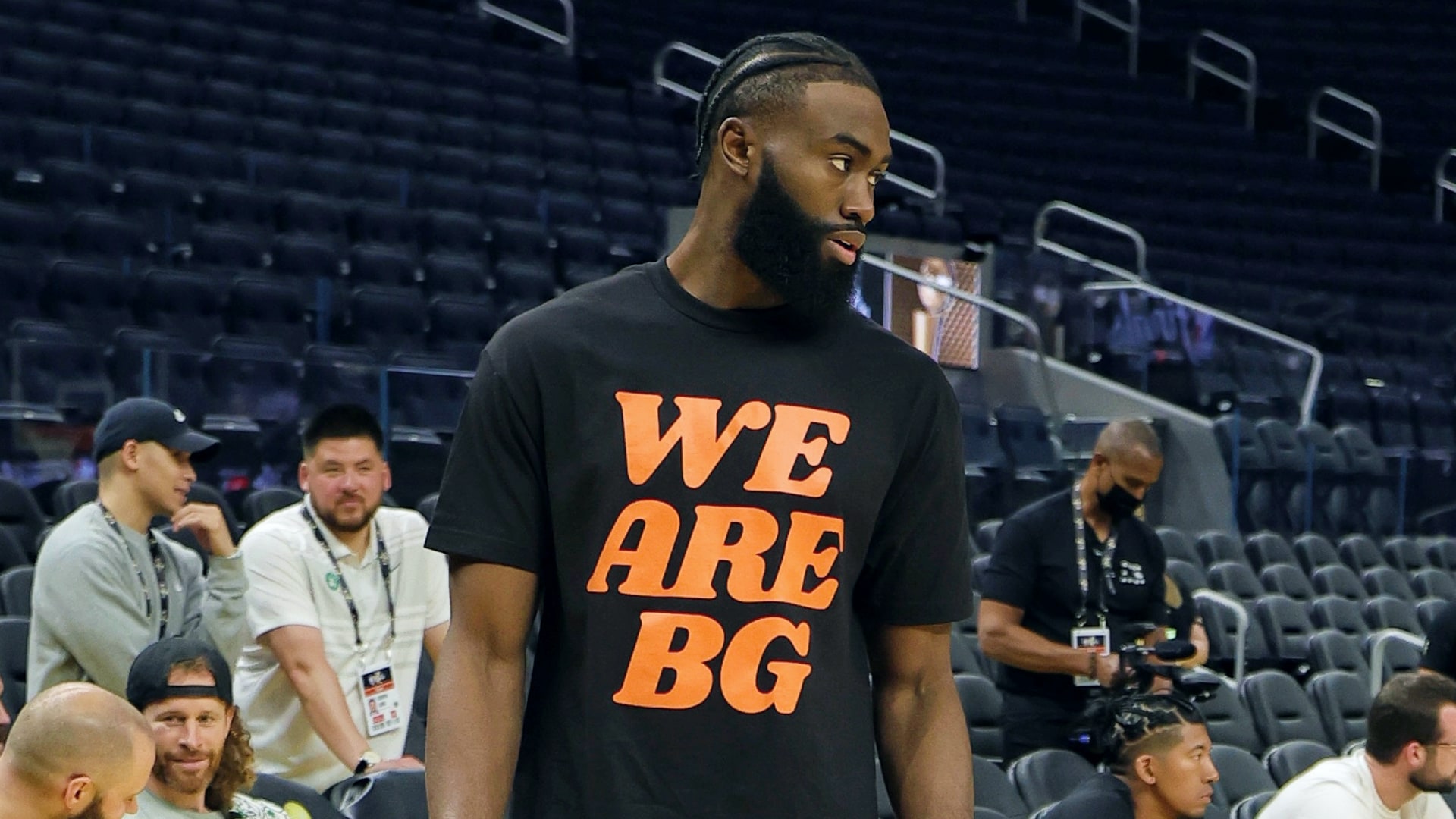 Celtics wear shirts in support of detained Brittney Griner, except