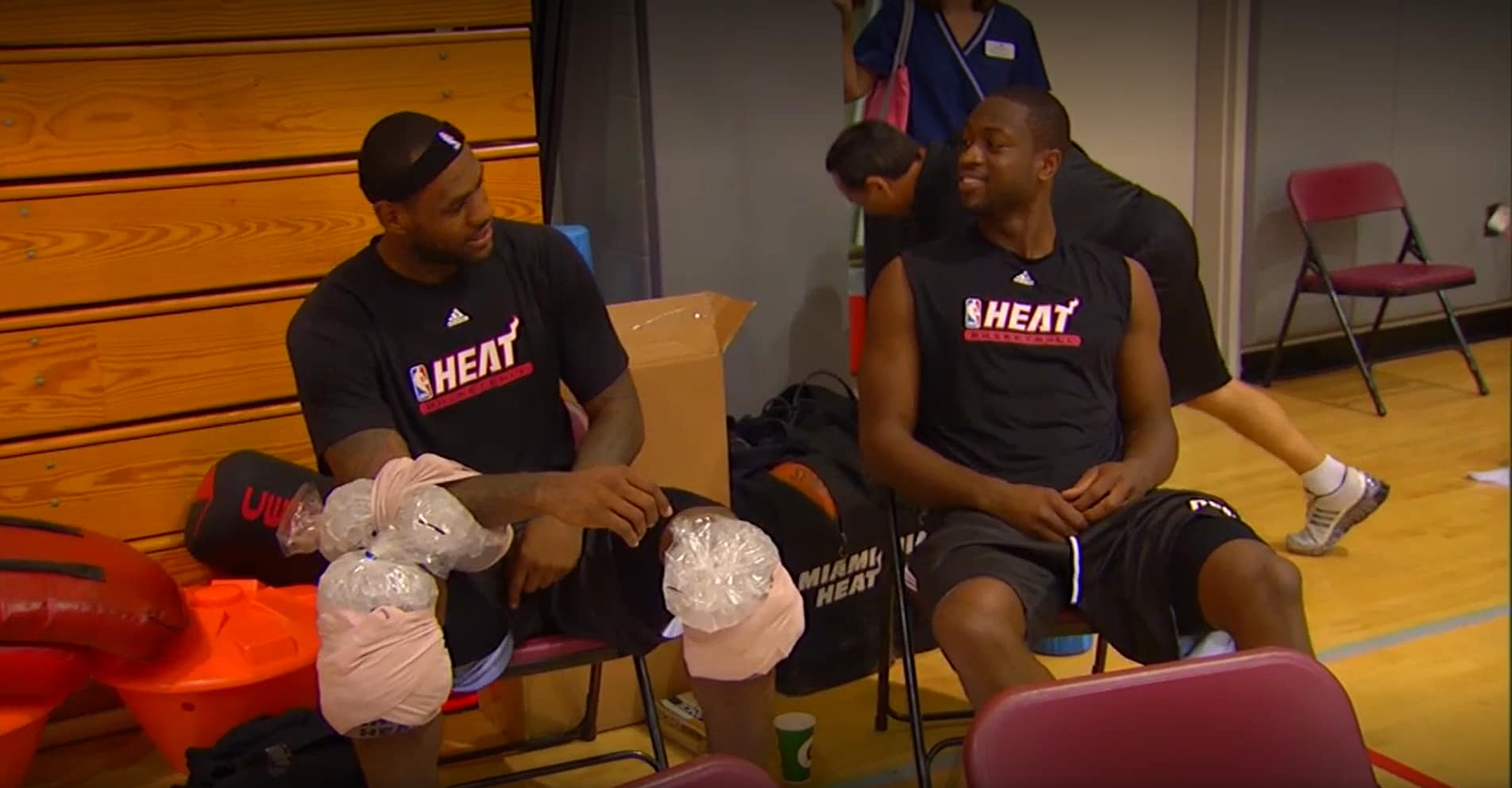 lebron james training camp