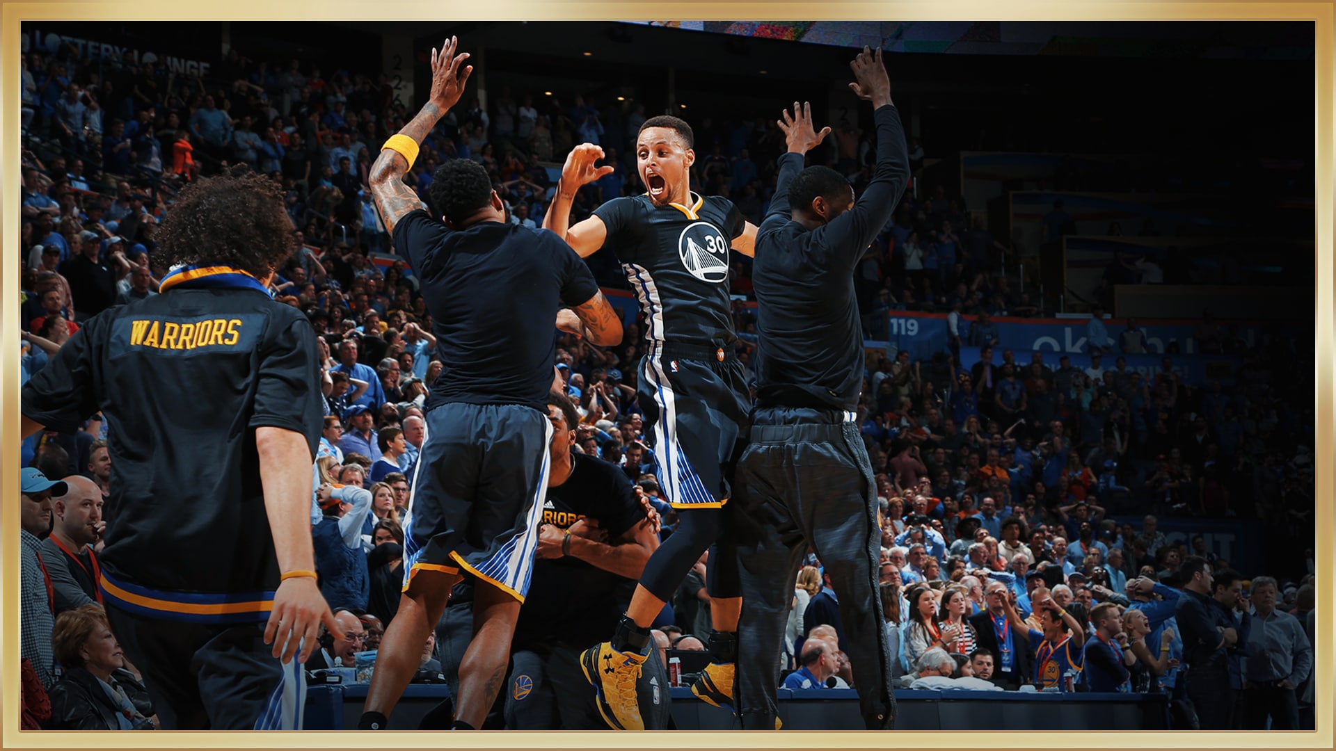 2/27/16: Warriors' Curry GW over Thunder
