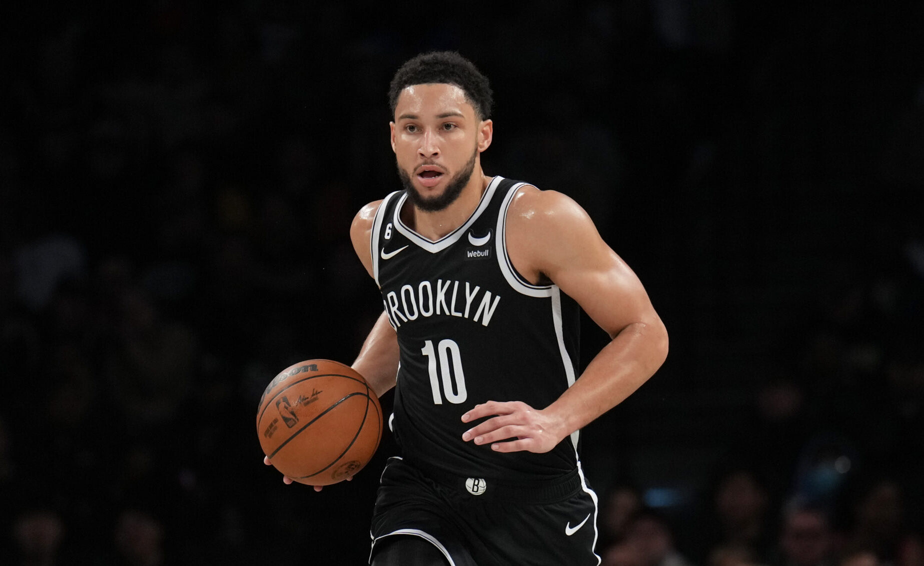 Ben Simmons in-game with Brooklyn, Getty Images via NBA.com