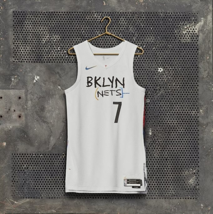 Brooklyn Nets 22/23 City Edition Uniform Brooklyn Graffiti