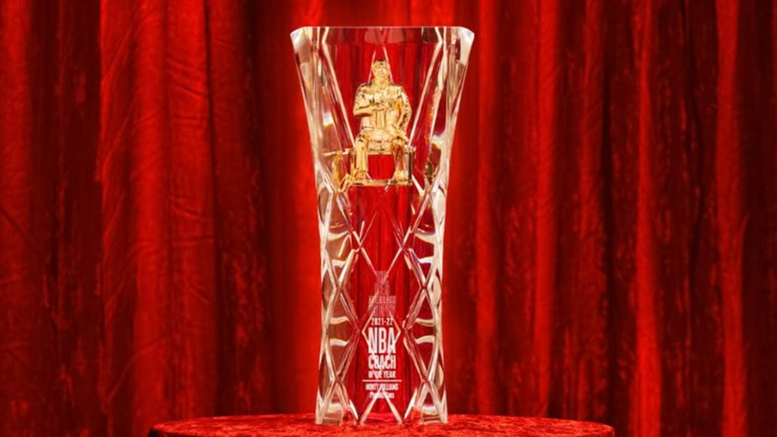 NBA unveils redesigned trophies for end-of-season awards | NBA.com