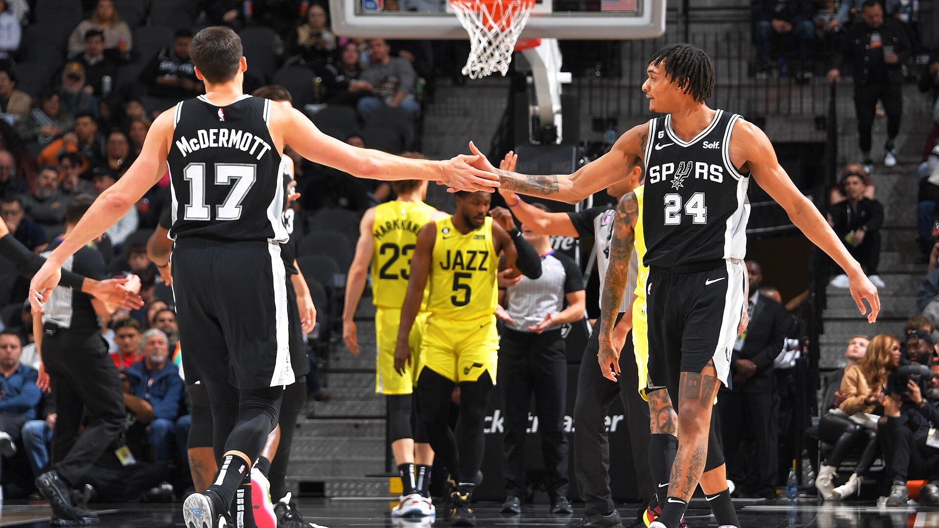 Fw BOX Jazz 122 126 Spurs UTAH JAZZ Mo PTT 