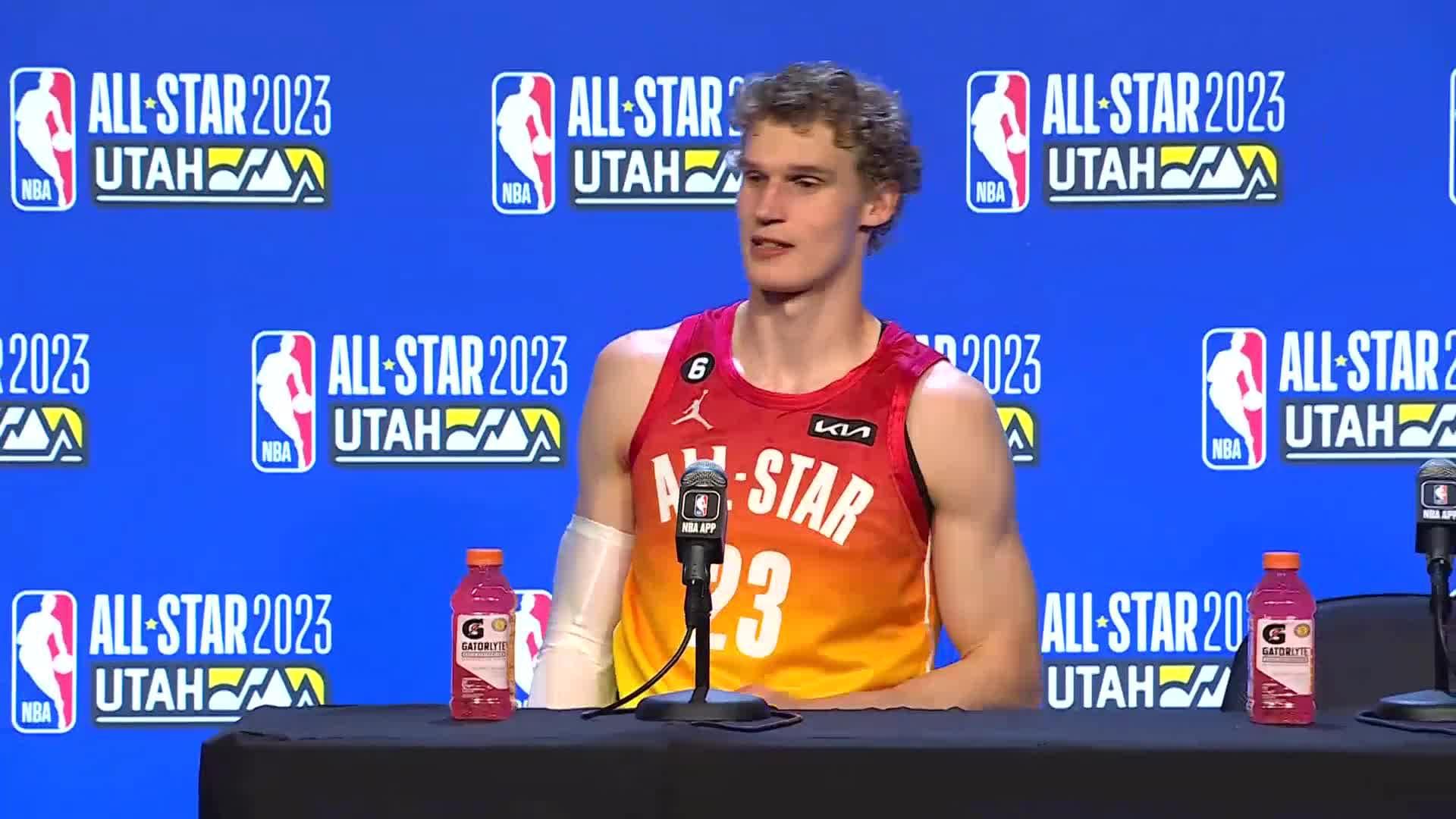 2023 All-Star Game: Lauri Markkanen's Postgame Media Availability