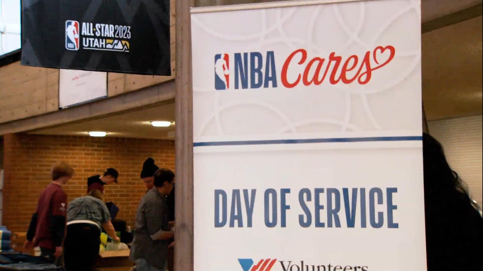 NBA Cares wheelchair basketball clinic in Paris