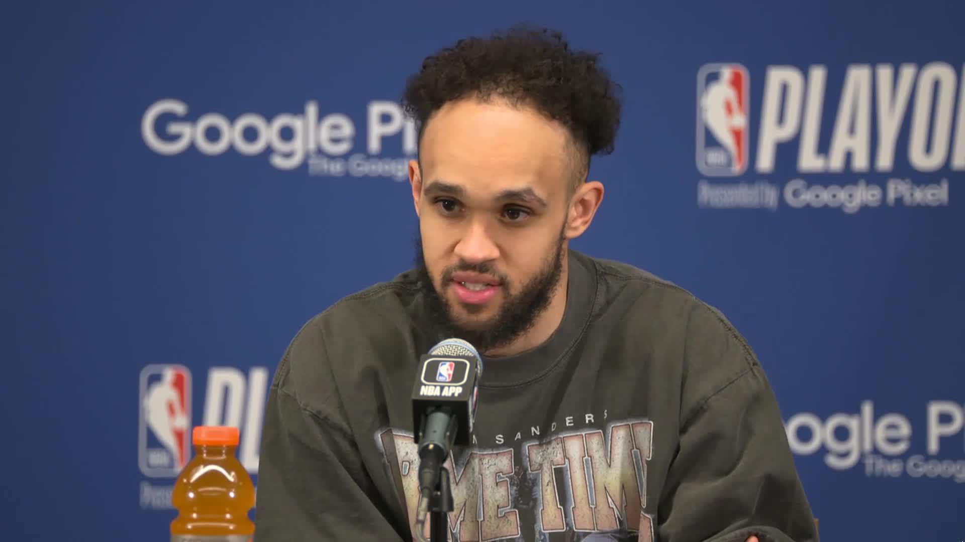 BOS 112, ATL 99: Derrick White's Postgame Media Availability | NBA.com