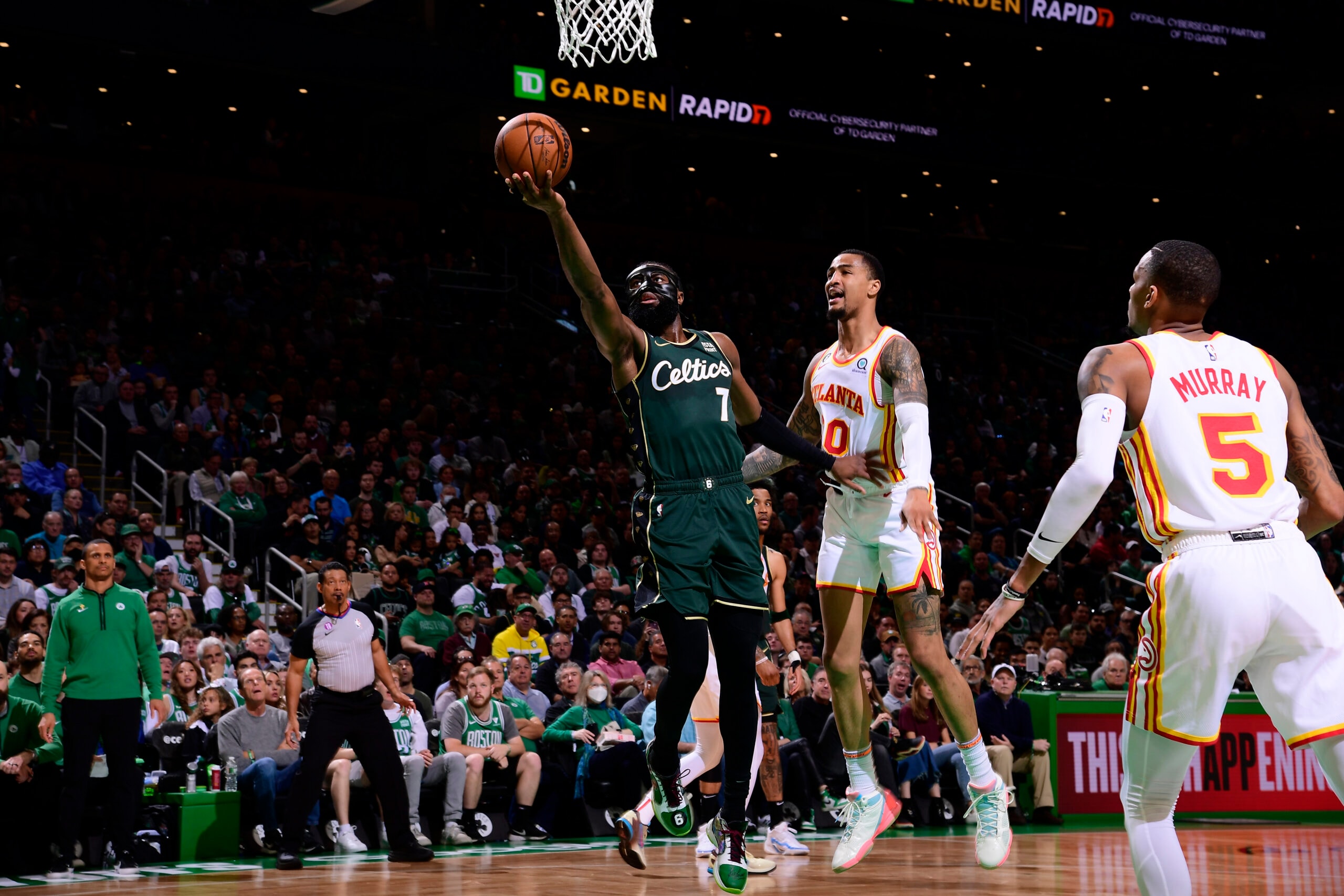 Jaylen Brown Posts 29 points & 12 rebounds vs. Atlanta Hawks | NBA.com