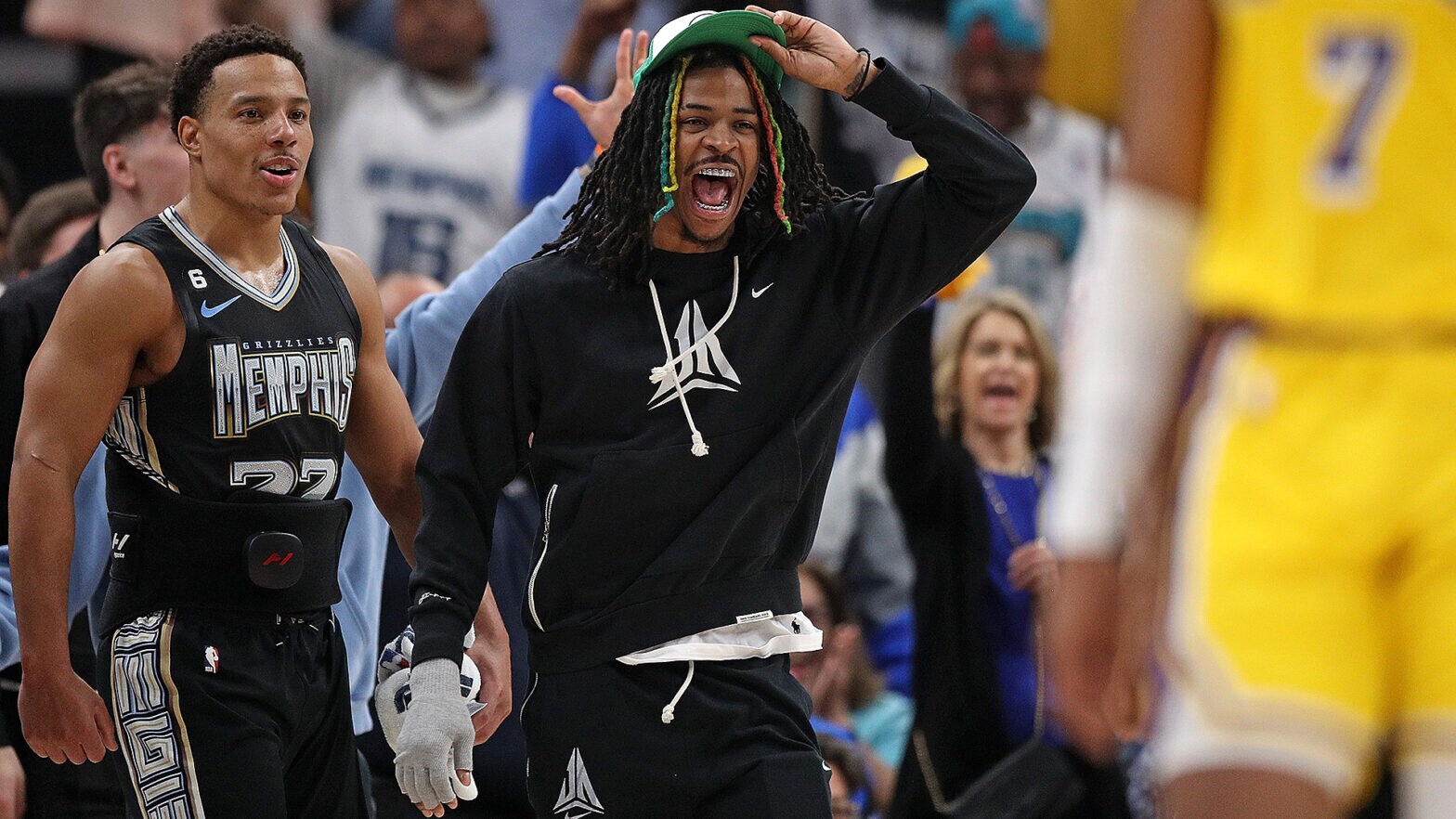Ja Morant Hand Shows Progress But Misses Game 2 Win Against Lakers Nba Ja Morant Hand Shows Progress But Misses Game 2 Win Against Lakers Nba