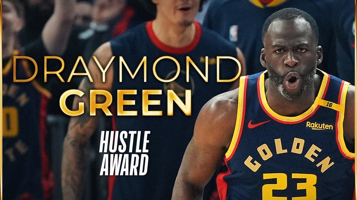 Warriors' Draymond Green wins 2024-25 NBA Hustle Award