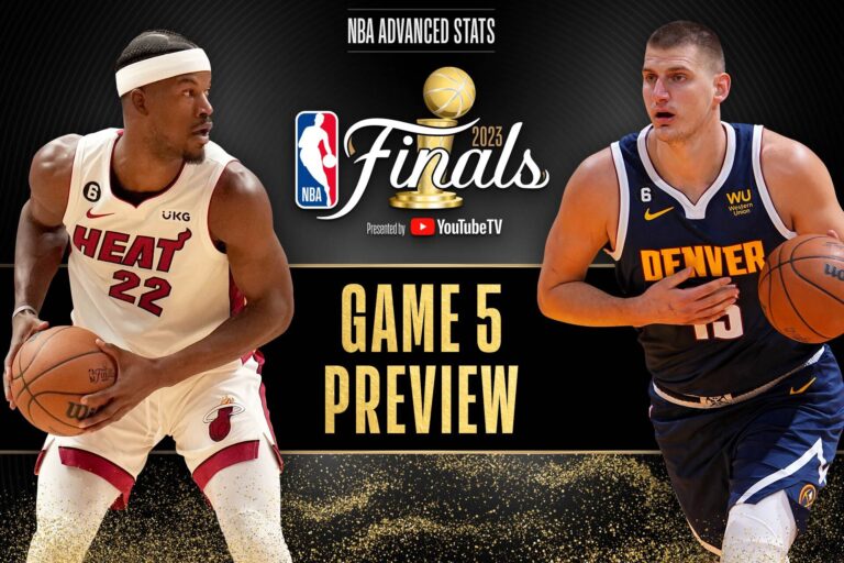 Stats Breakdown Previewing Game 5 of the NBA Finals