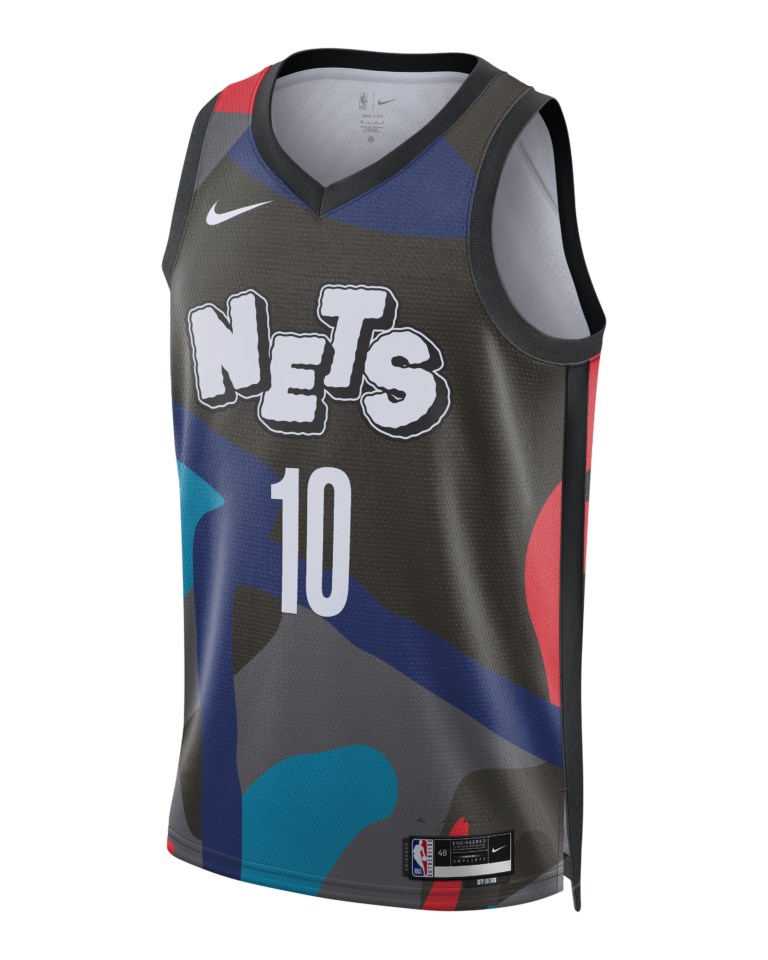 Brooklyn Nets 202324 City Edition Uniform Nets x KAWS
