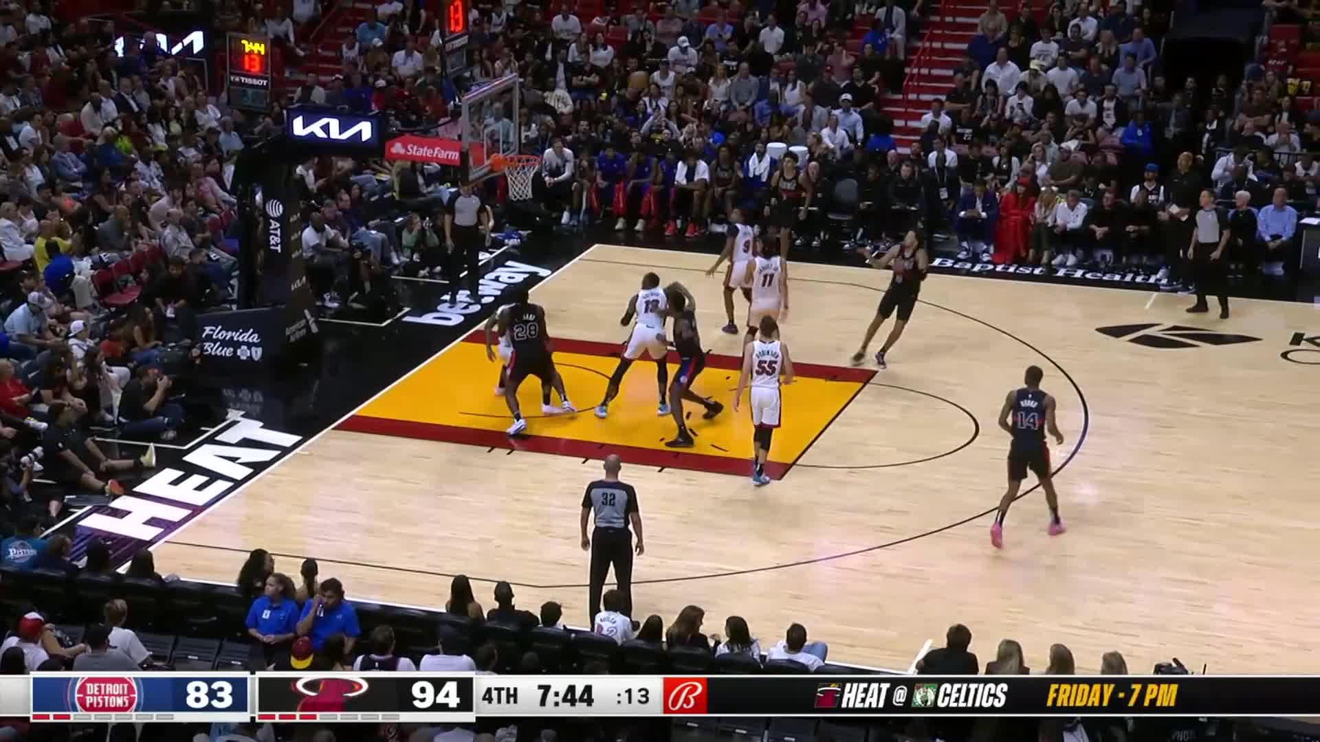 Detroit Pistons vs Miami Heat Oct 25, 2023 Box Scores | NBA.com