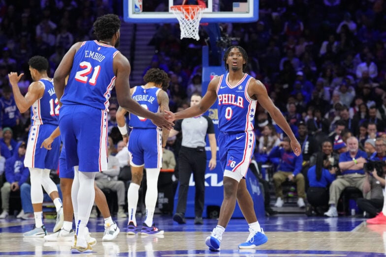 The only pair of teammates both in the Top 10 in scoring | NBAE via Getty Images