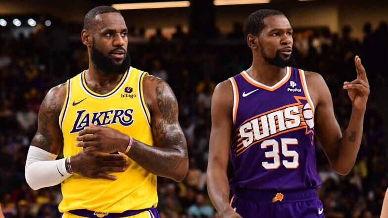 LEBRON VS KD The Two All time Greats Had An Amazing Battle In Los 