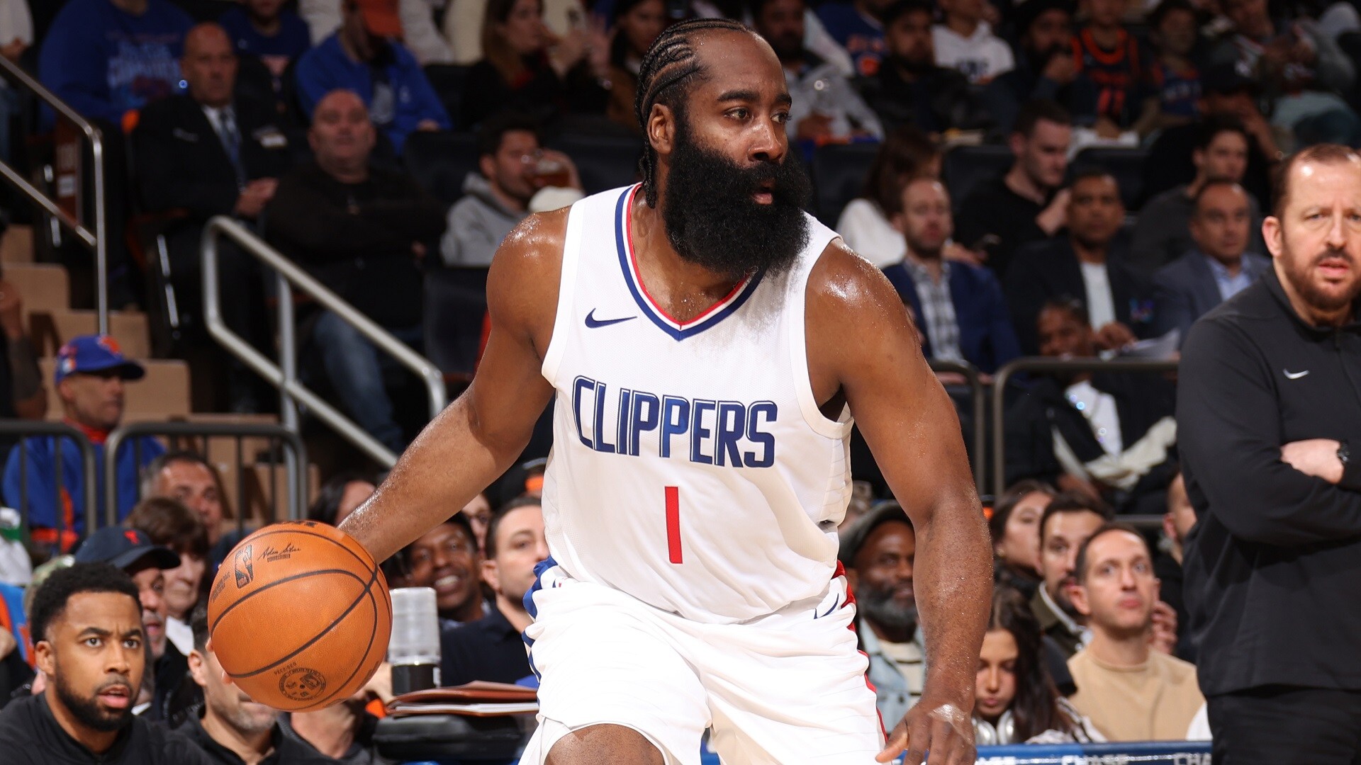 James Harden Debuts With 17 Points As Clippers Fall To Knicks NBA James Harden Debuts With 17 Points As Clippers Fall To Knicks NBA