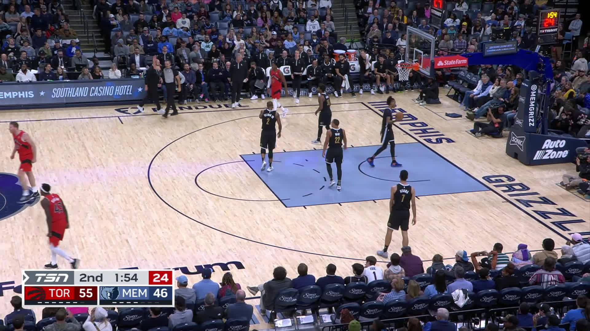 Toronto Raptors with a 11-0 Run vs. Memphis Grizzlies | NBA.com