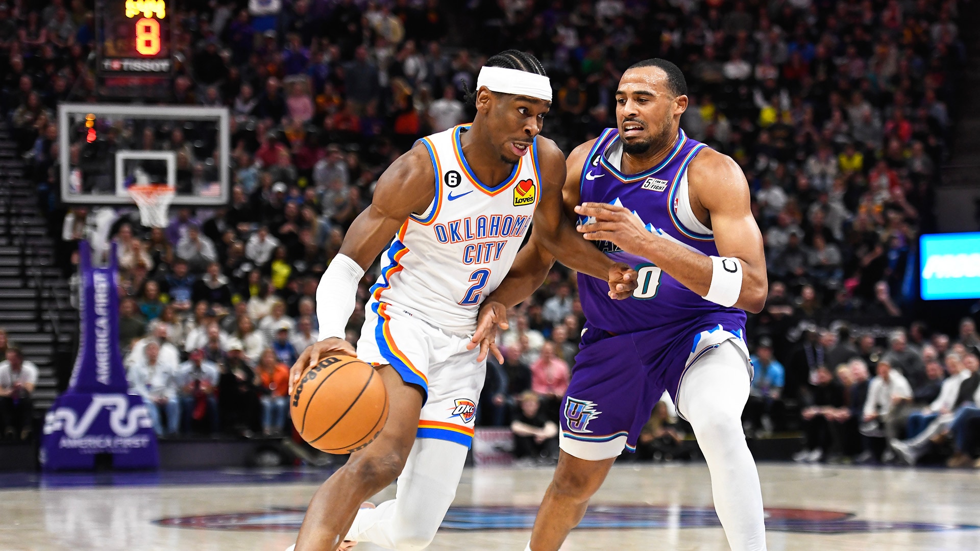 Detailed Sga (elbow) Ruled Out For Thunder-jazz Matchup Moment for Desktop Detailed Sga (elbow) Ruled Out For Thunder-jazz Matchup Moment for Desktop