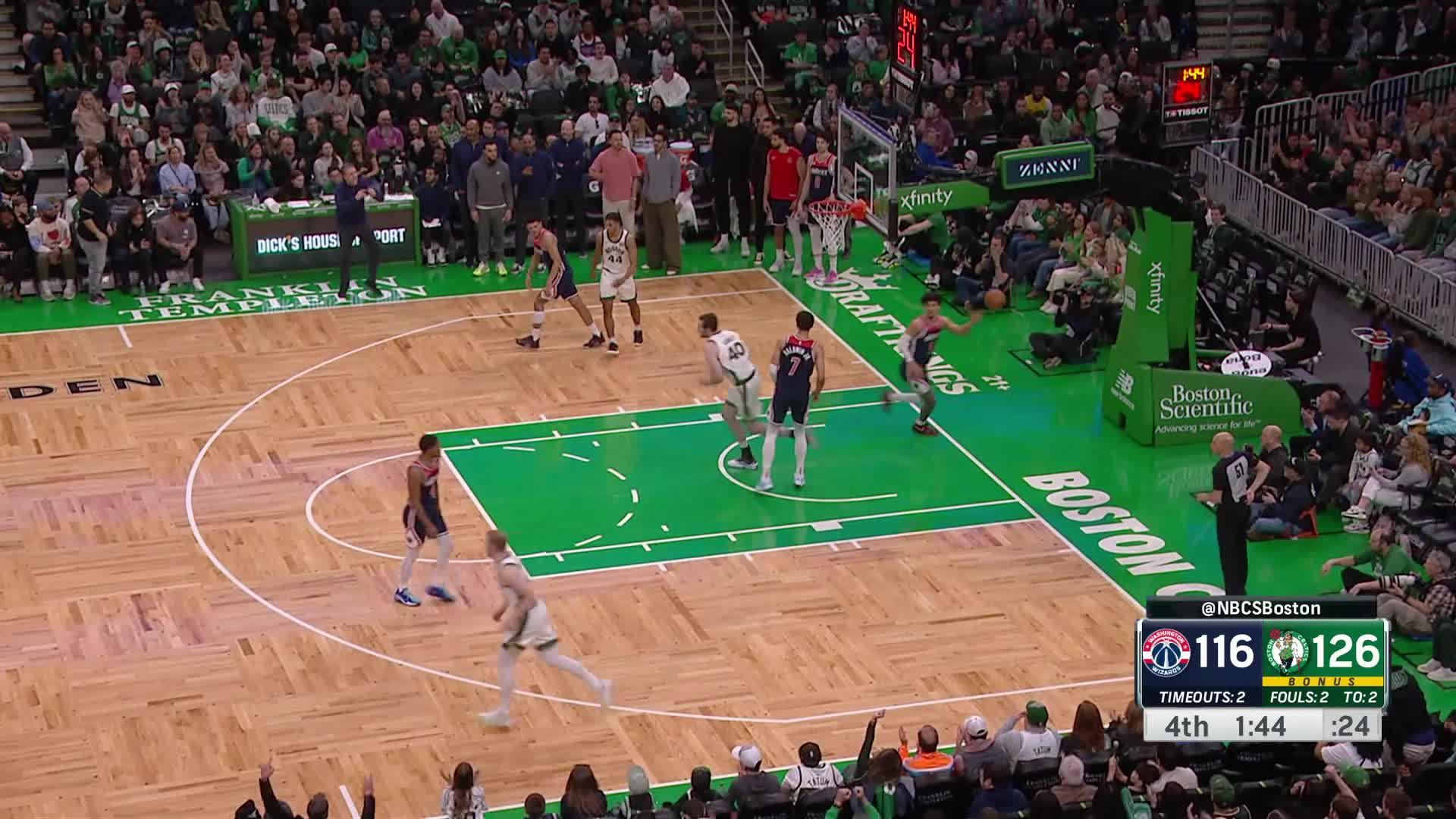 Washington Wizards vs Boston Celtics Apr 14, 2024 Game Summary 
