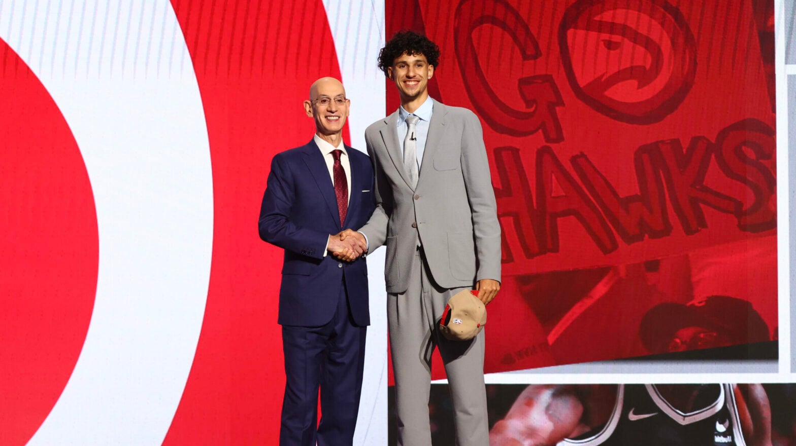 Hawks take French teen Zaccharie Risacher with 2nd top overall pick in ...