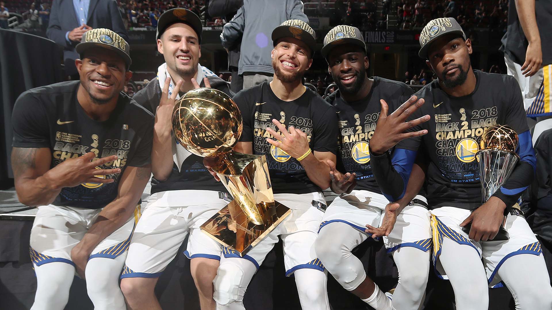 Los campeonatos NBA de los Golden State Warriors