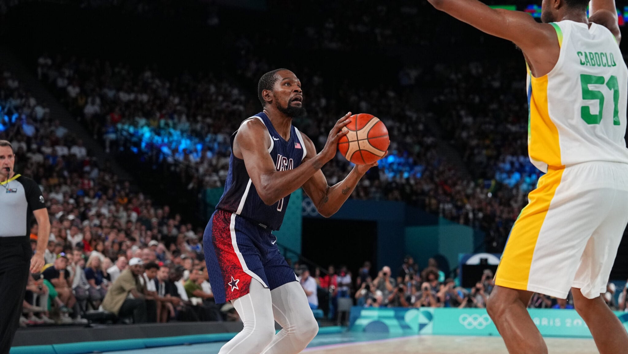 Kevin Durant USA's Olympic alltime leading scorer