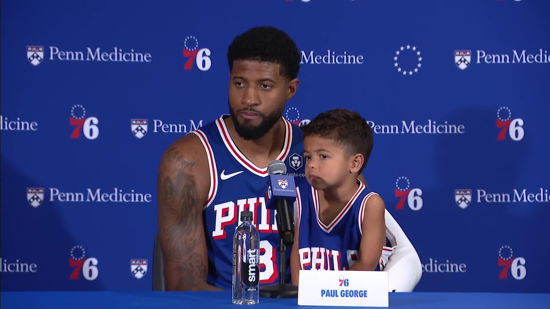 Paul George Media Day Presser