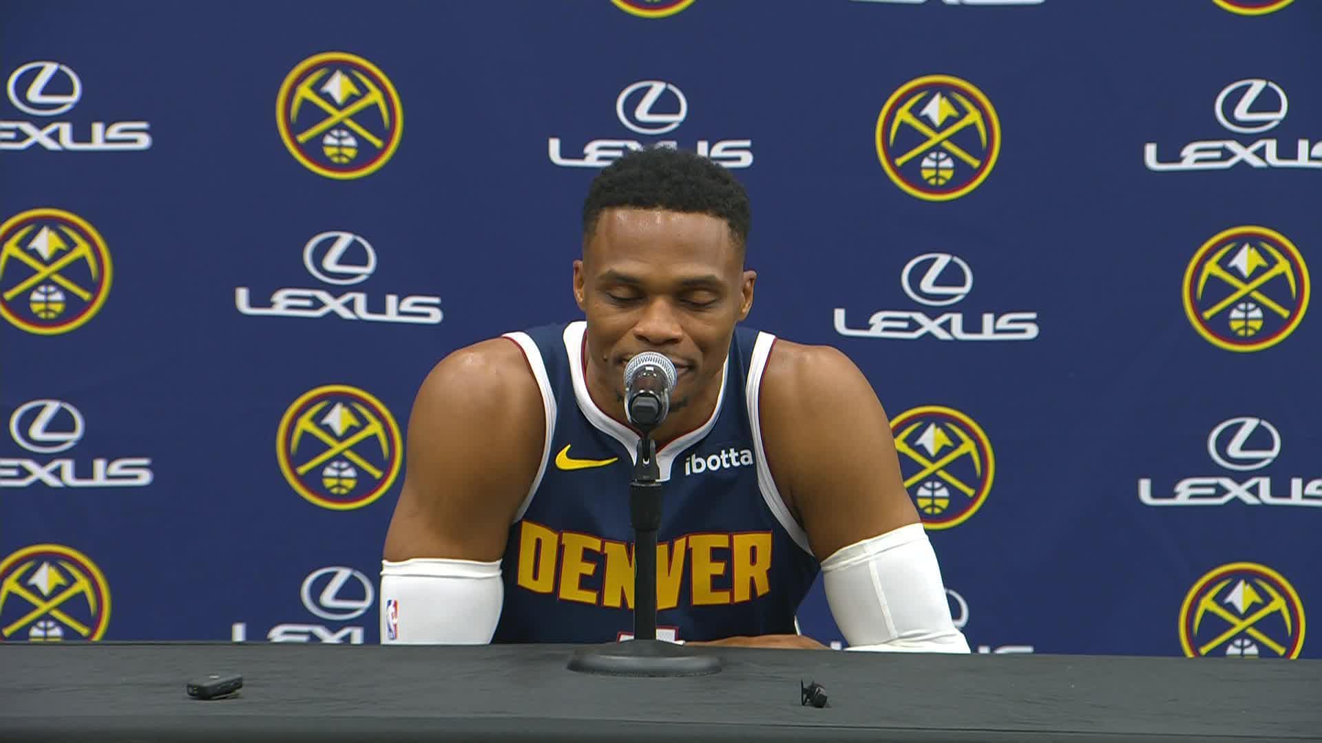 Russell Westbrook Media Day Presser