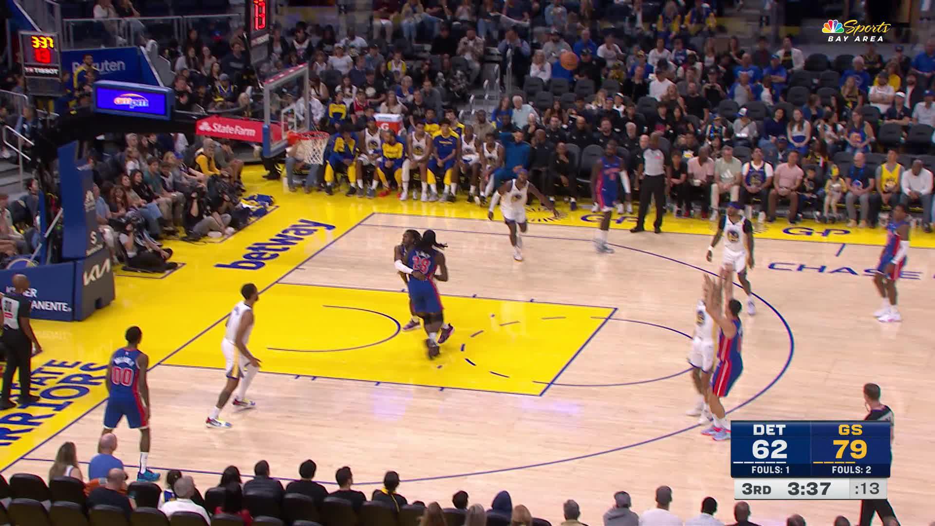 Detroit Pistons vs Golden State Warriors Oct 13, 2024 Box Scores