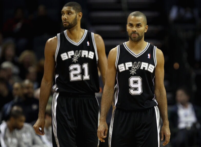 Tim Duncan and Tony Parker