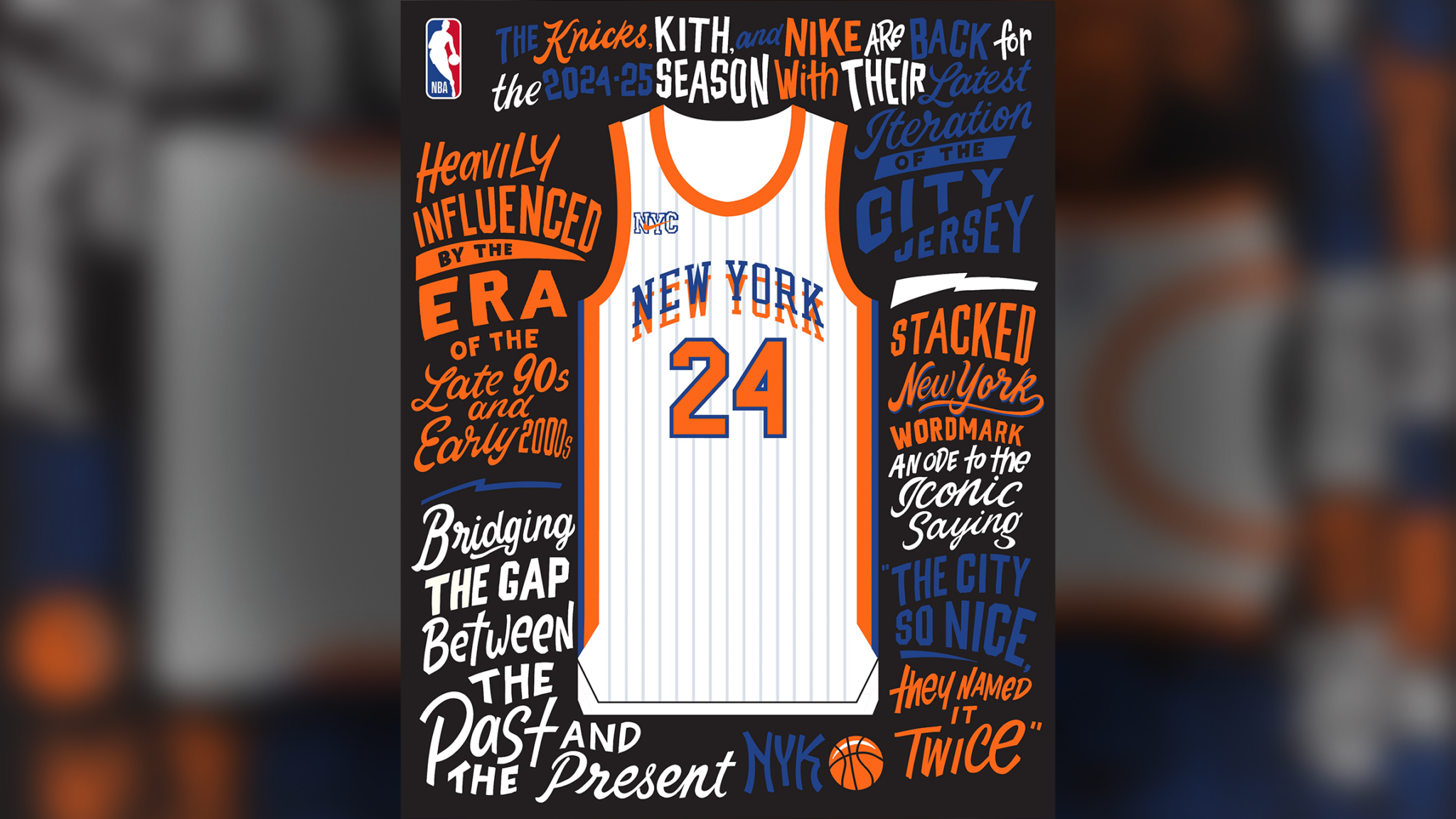 New York Knicks 2024-25 City Edition Uniform: Tribute to a golden era ...