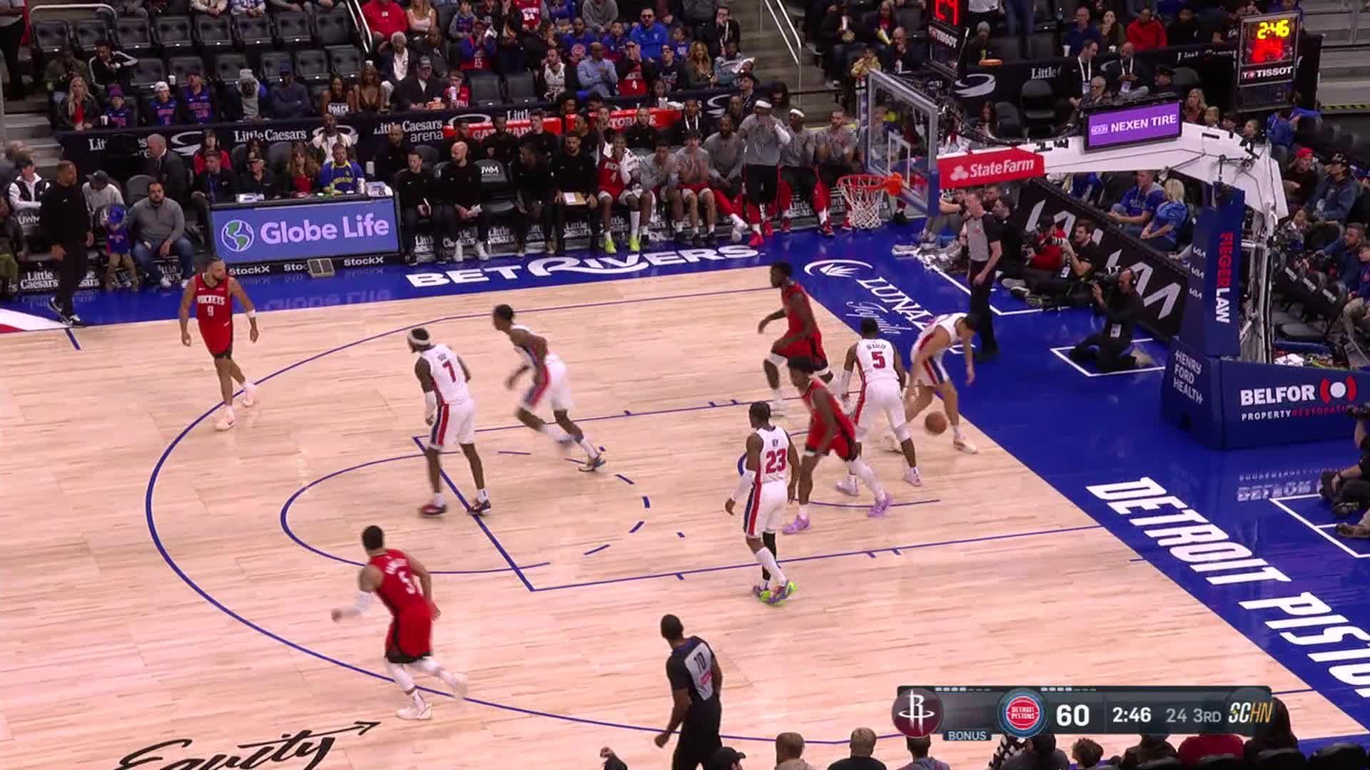 Houston Rockets vs Detroit Pistons Nov 10, 2024 Box Scores | NBA.com