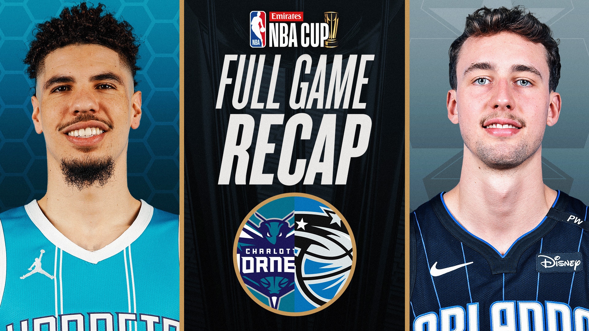 Charlotte hornets vs orlando magic match player stats