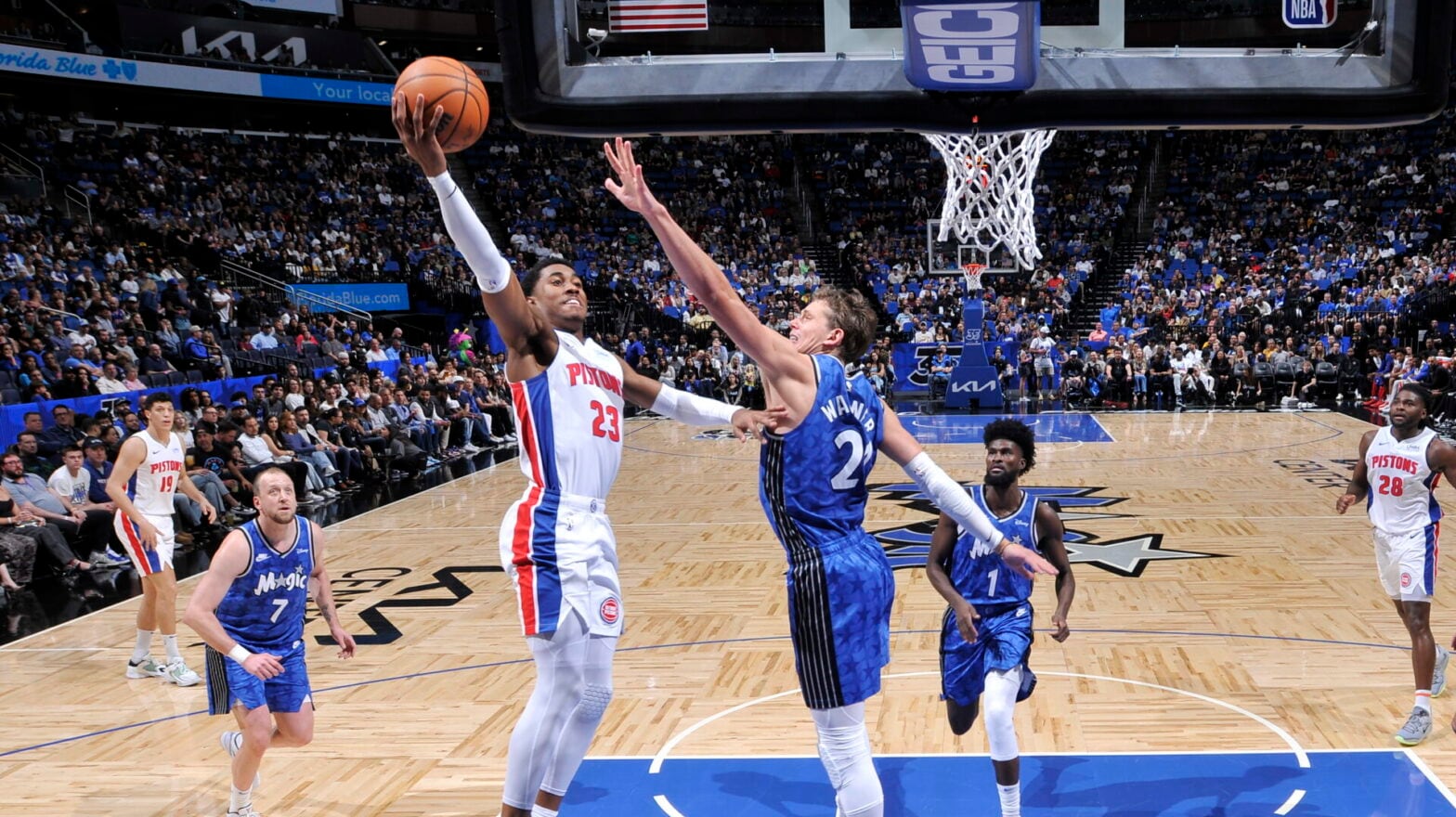 Crisp Pistons Finish Comeback From 3-1 Hole With Game 7 Rout Of Magic Picture Art Crisp Pistons Finish Comeback From 3-1 Hole With Game 7 Rout Of Magic Picture Art