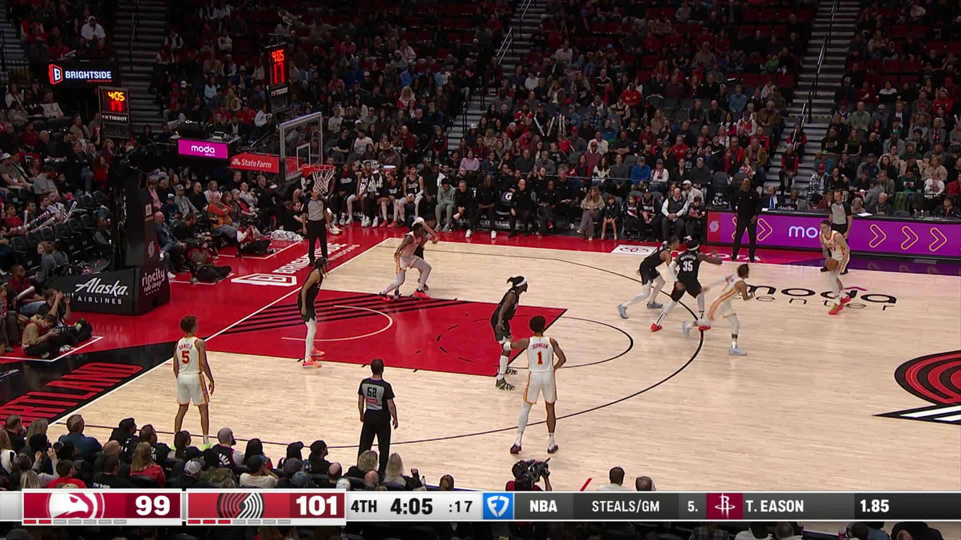 Atlanta Hawks vs Portland Trail Blazers Nov 17, 2024 Game Summary